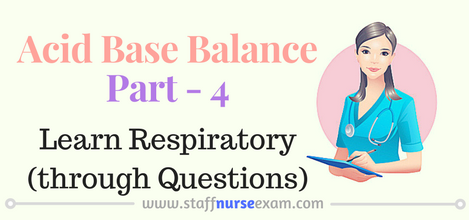 Acid Base Balance Part 4 - Metabolic - Question Solving